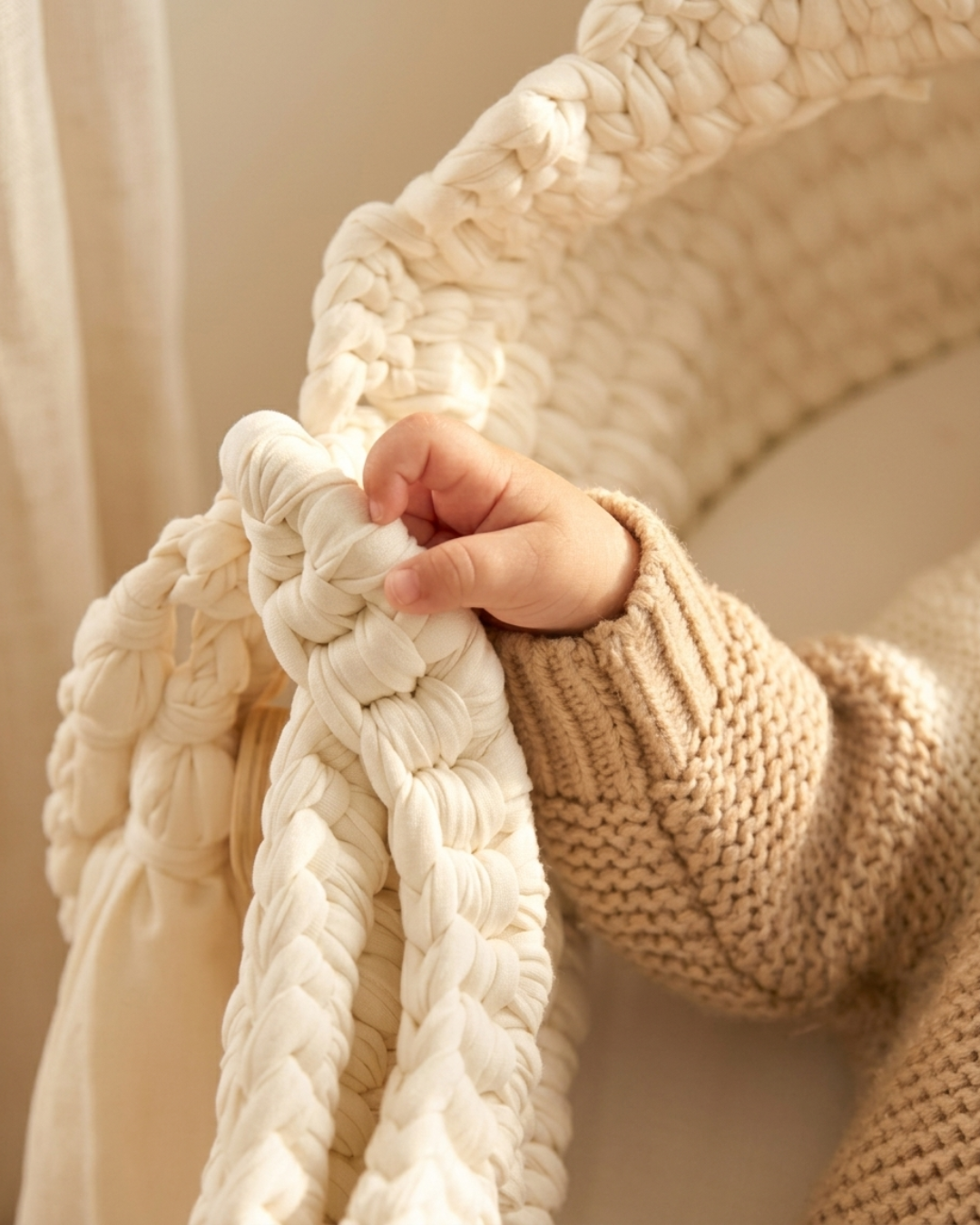Crotchet Baby Bed – Full Set