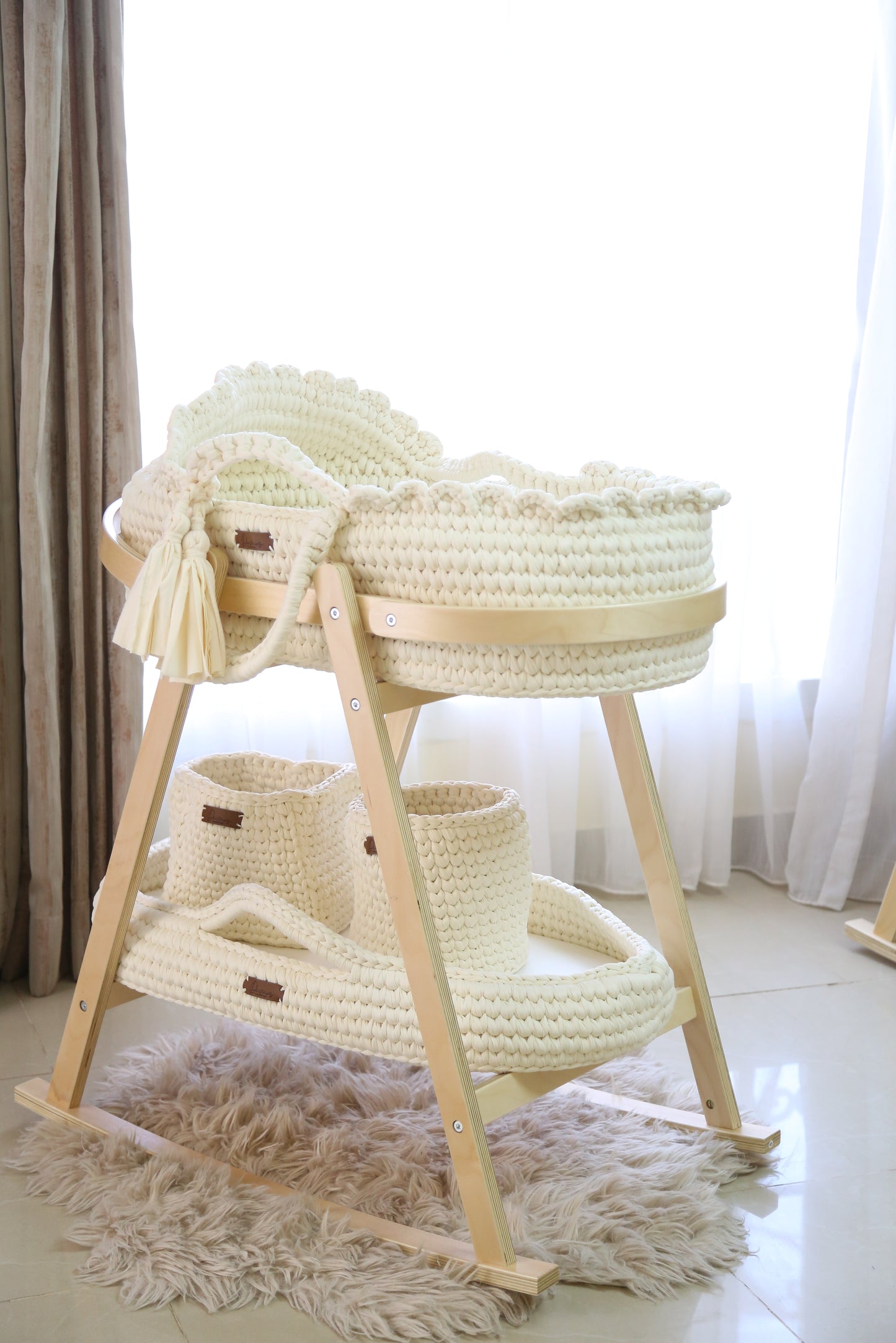 Crotchet Baby Bed – Full Set