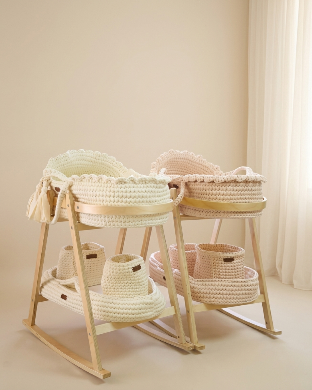 Crotchet Baby Bed – Full Set