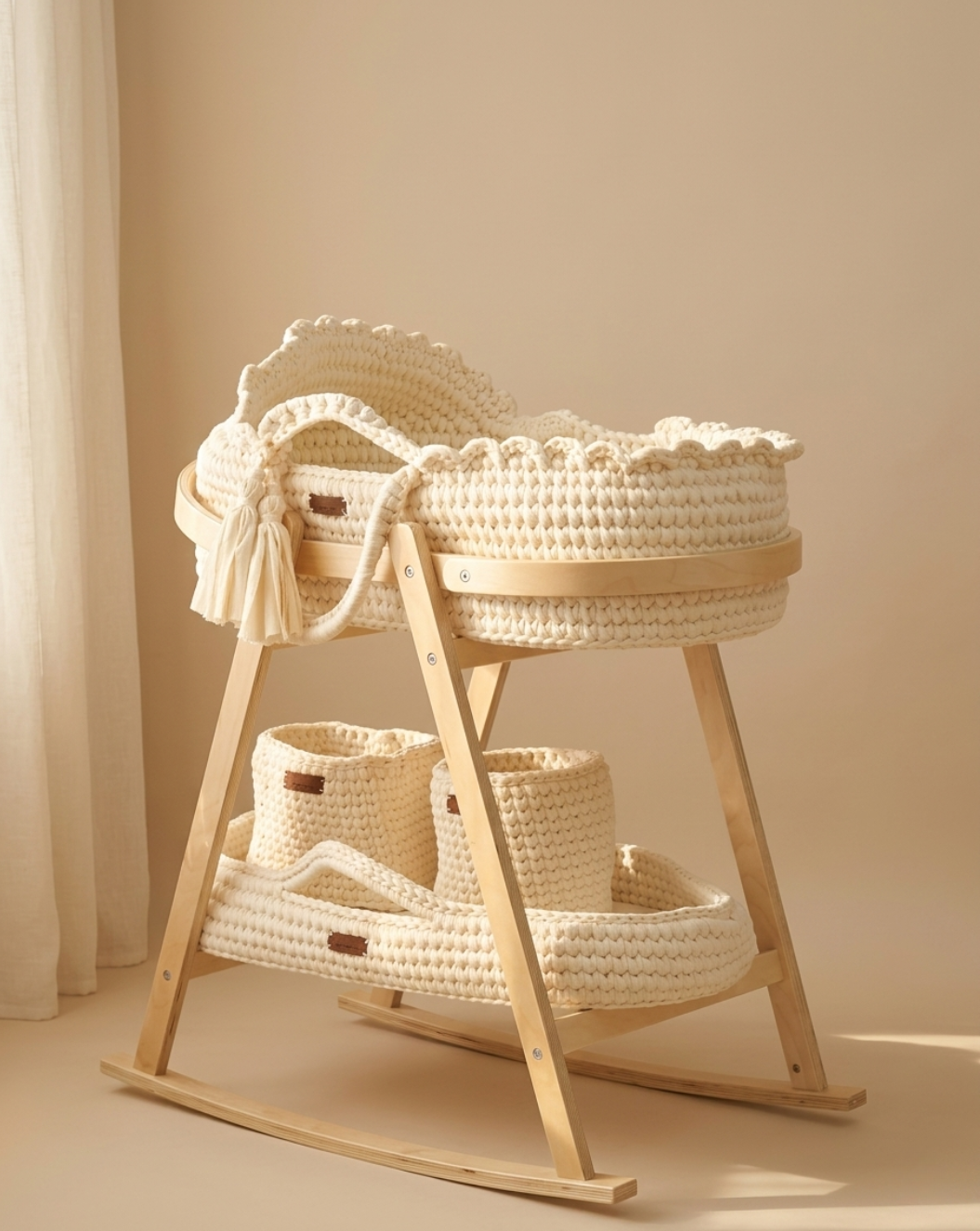 Crotchet Baby Bed – Full Set