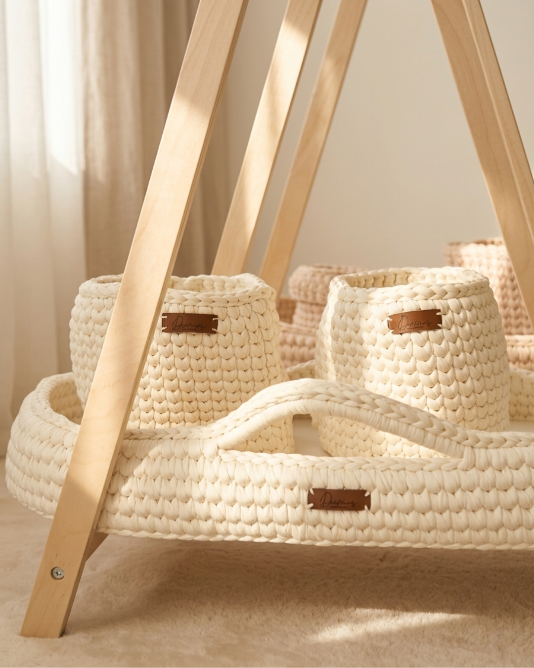 Crotchet Baby Bed – Full Set