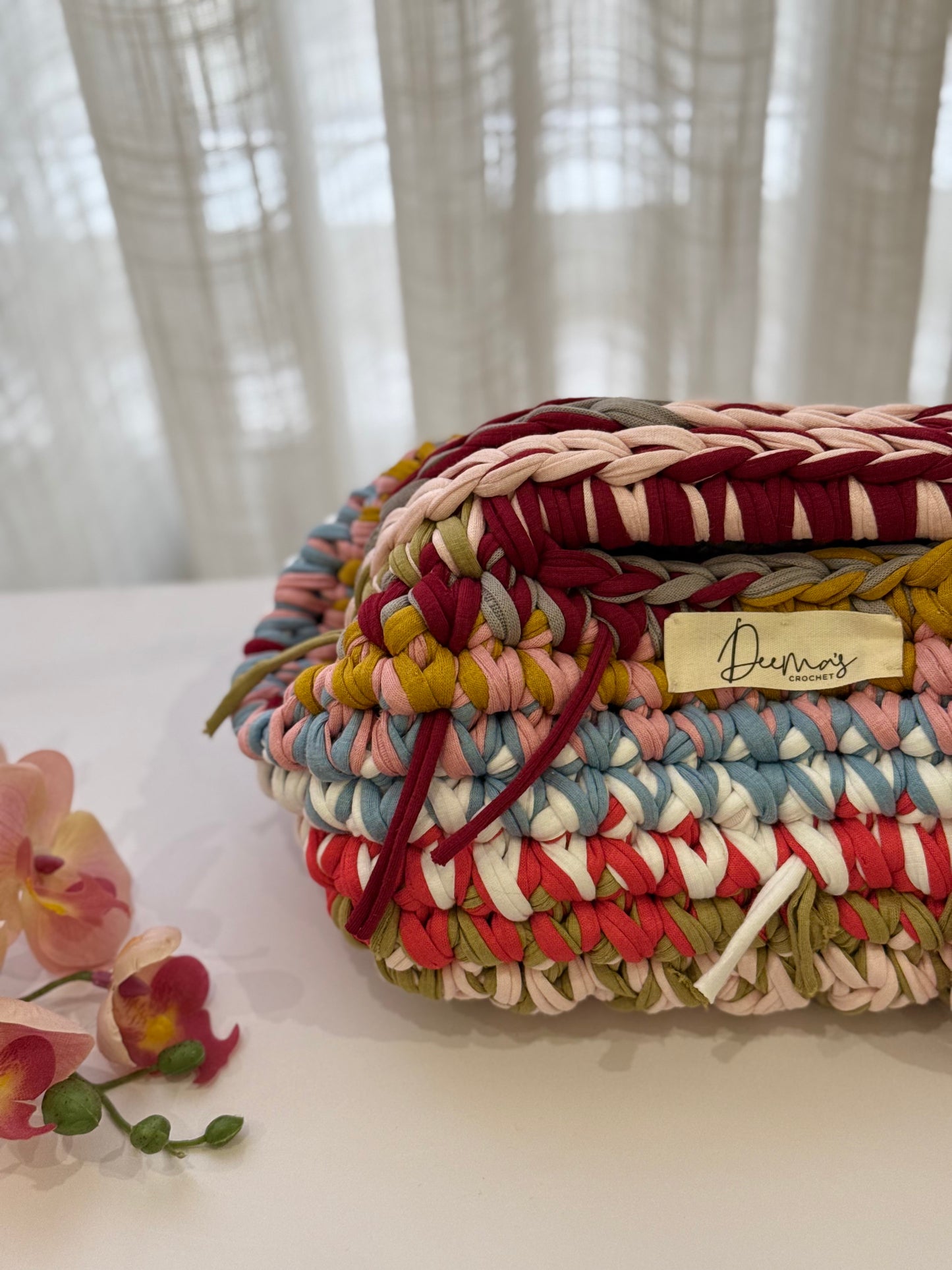 Multicolor Crochet Bag