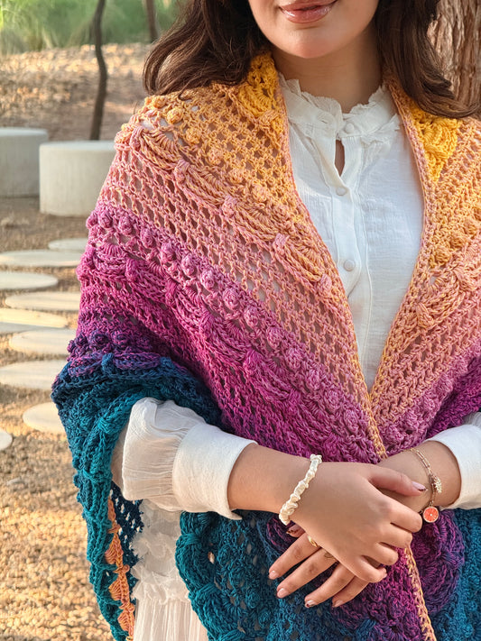 شال يكمّل إطلالتك الشتوية 🍂