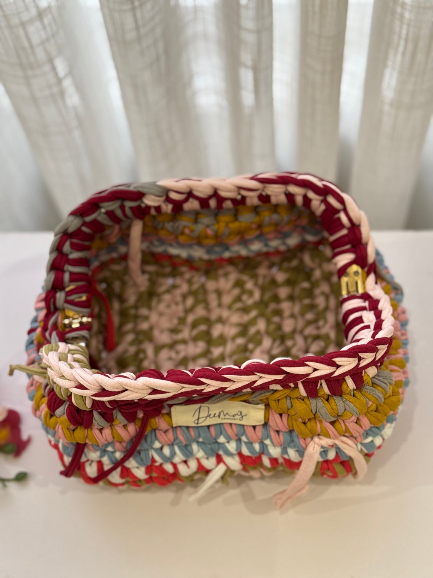 Multicolor Crochet Bag
